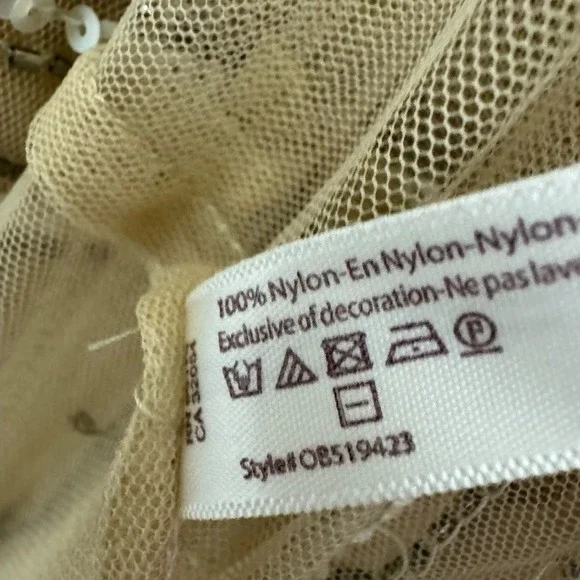 Free People Sky Fall Intimately Sheer Embellished Wrap Maxi Dress Sz S - Picture 9 of 9